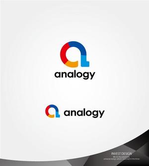 invest (invest)さんの企業価値評価プロセス「analogy」のロゴへの提案