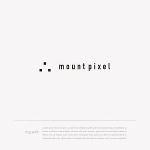 mg_web (mg_web)さんの「mount pixel」のロゴ　への提案