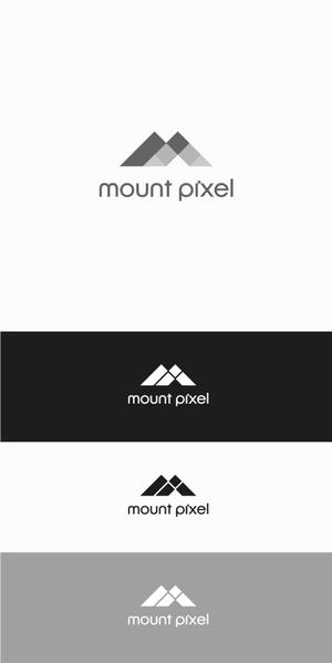 designdesign (designdesign)さんの「mount pixel」のロゴ　への提案