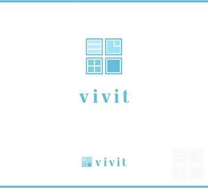 mizuho_ (mizuho_)さんの居抜き物件サイトの『vivit』のロゴへの提案