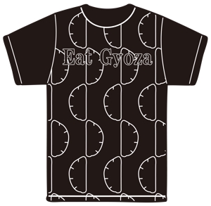 株式会社こもれび (komorebi-lc)さんのご当地Tシャツ（栃木県宇都宮市）「餃子」のTシャツデザインへの提案