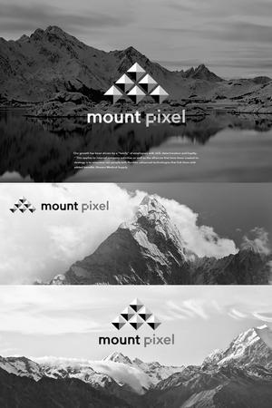 YOO GRAPH (fujiseyoo)さんの「mount pixel」のロゴ　への提案