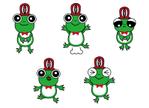 c-k-a-r-d-h (c-k-a-r-d-h)さんのカエルのキャラクターデザインへの提案