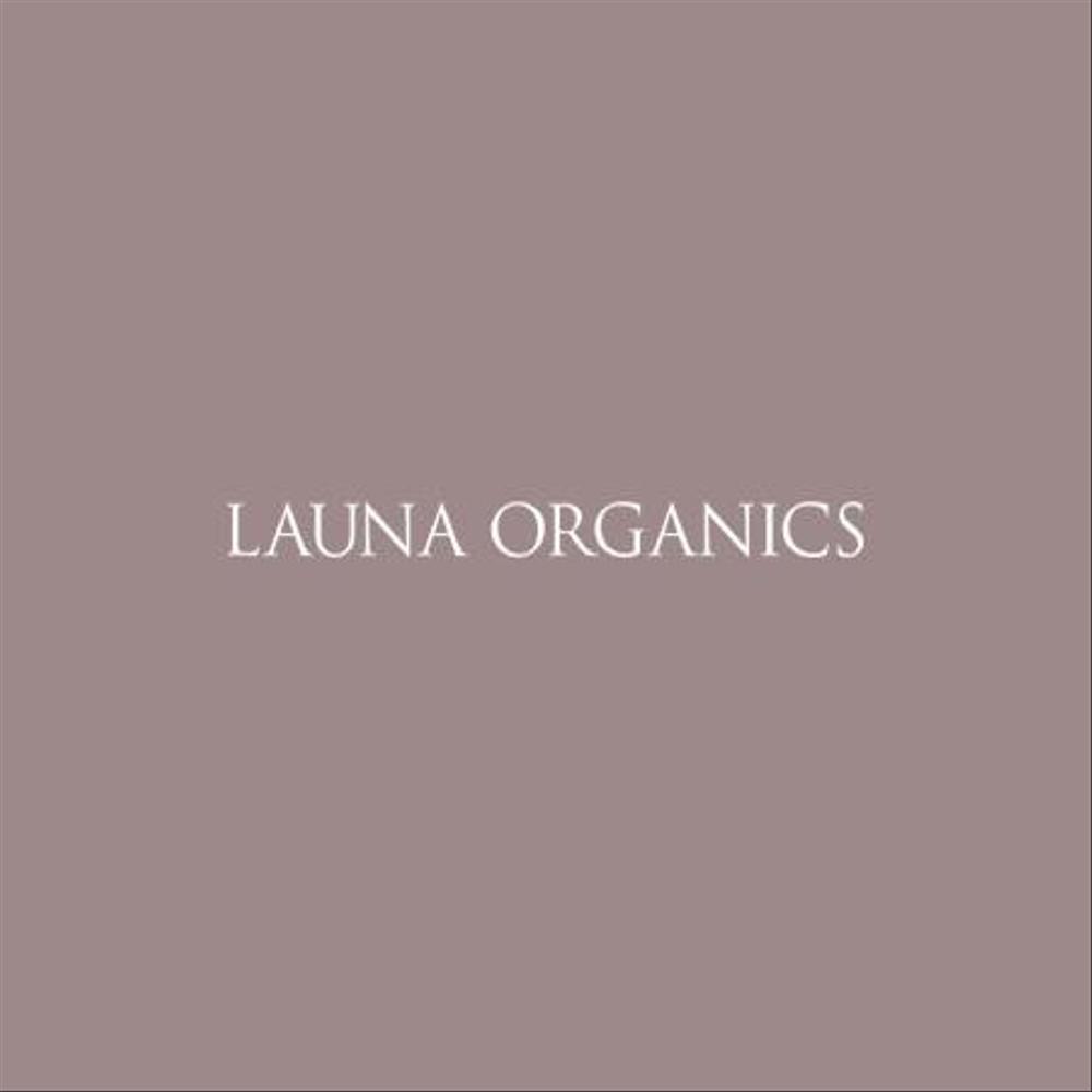 オーガニック化粧品「LAUNA ORGANICS」のロゴ制作