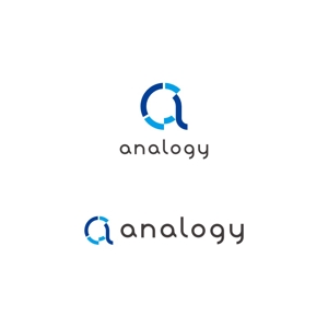 Yolozu (Yolozu)さんの企業価値評価プロセス「analogy」のロゴへの提案