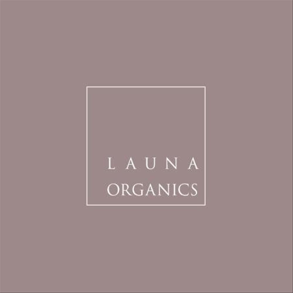 オーガニック化粧品「LAUNA ORGANICS」のロゴ制作