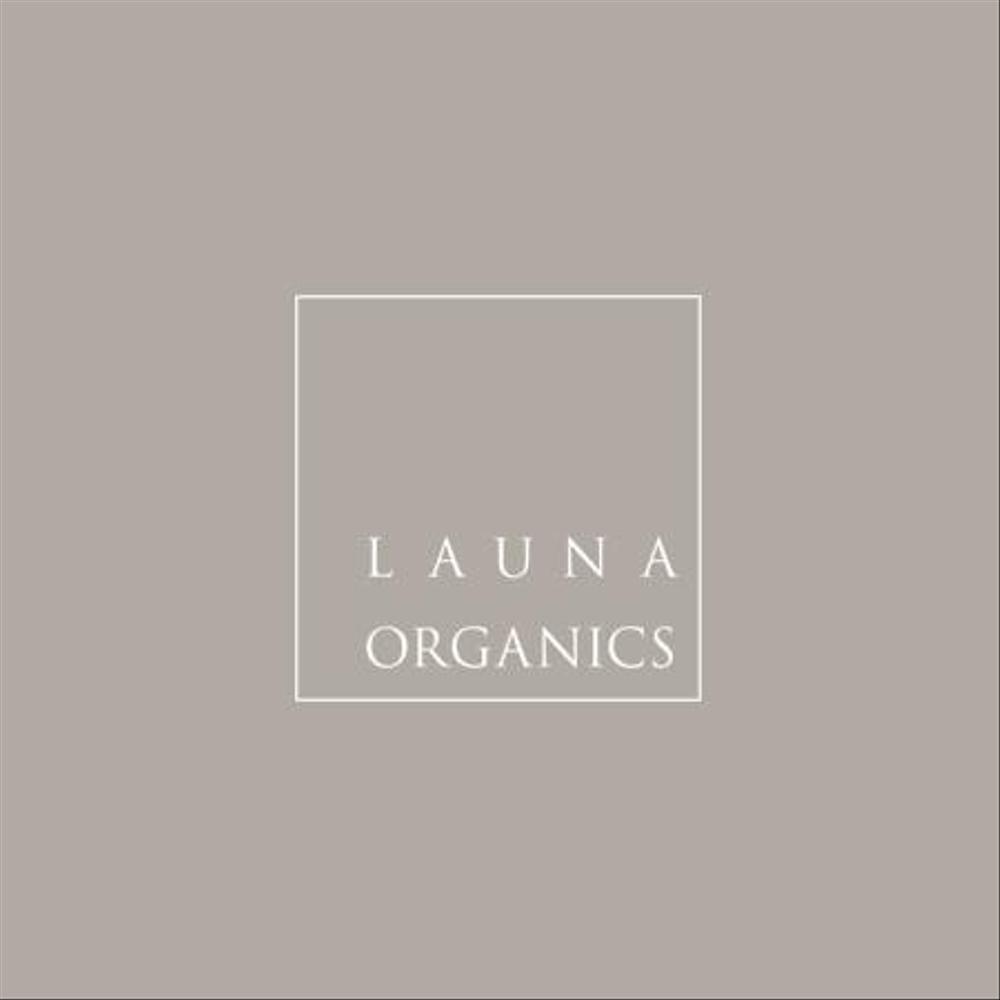 オーガニック化粧品「LAUNA ORGANICS」のロゴ制作