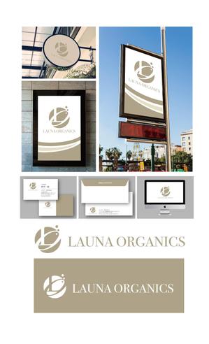 King_J (king_j)さんのオーガニック化粧品「LAUNA ORGANICS」のロゴ制作への提案