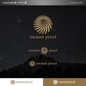 ArtStudio MAI (minami-mi-natz)さんの「mount pixel」のロゴ　への提案