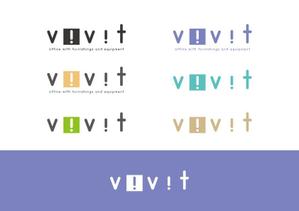 co (cosa)さんの居抜き物件サイトの『vivit』のロゴへの提案