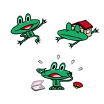 うさぎいち (minagirura27)さんのカエルのキャラクターデザインへの提案