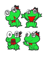 Just picture (koh29)さんのカエルのキャラクターデザインへの提案