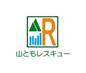 azuharu12さんの【アウトドア系ネットサービス「山ともレスキュー」ロゴ作成。最高にクールでイケてるロゴお願いします！】への提案