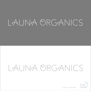 SwayDesign (swaydesign)さんのオーガニック化粧品「LAUNA ORGANICS」のロゴ制作への提案
