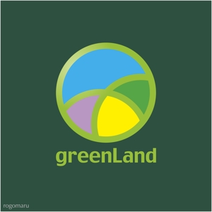 ロゴ研究所 (rogomaru)さんの「greenLand」のロゴ作成への提案