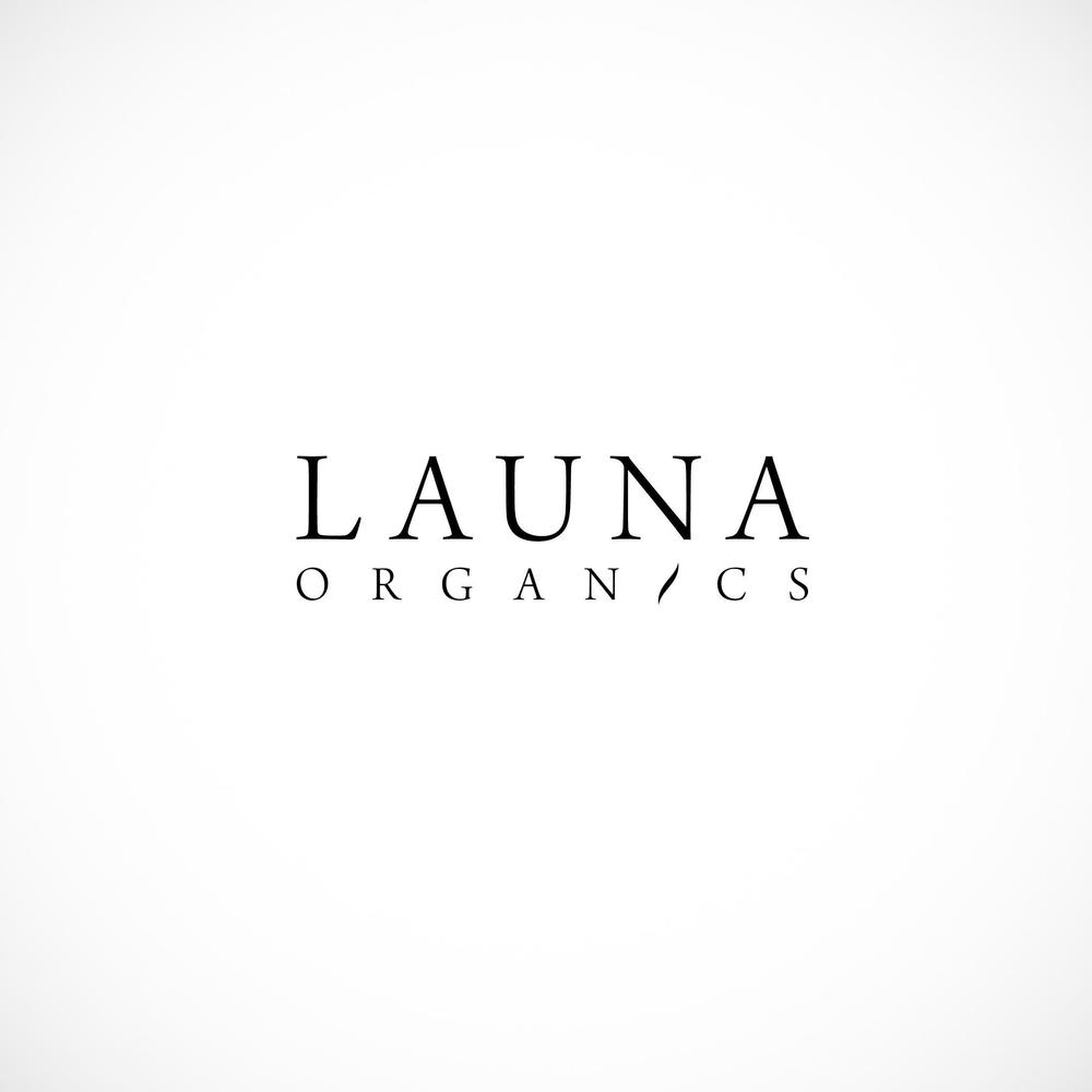 オーガニック化粧品「LAUNA ORGANICS」のロゴ制作