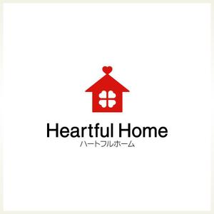 しま (shima-z)さんの「Heartful Home ハートフルホーム」のロゴ作成への提案