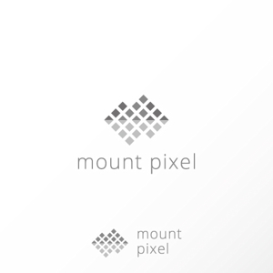 カタチデザイン (katachidesign)さんの「mount pixel」のロゴ　への提案