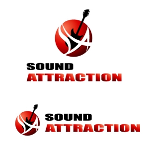 lennon (lennon)さんの音楽練習スタジオ「SOUND ATTRACTION」のロゴ作成への提案