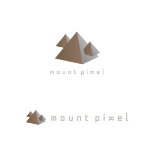 月曜舎 (tocot10501)さんの「mount pixel」のロゴ　への提案