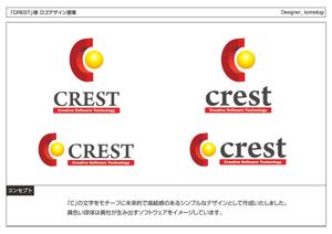 kometogi (kometogi)さんの「CREST」のロゴ作成への提案