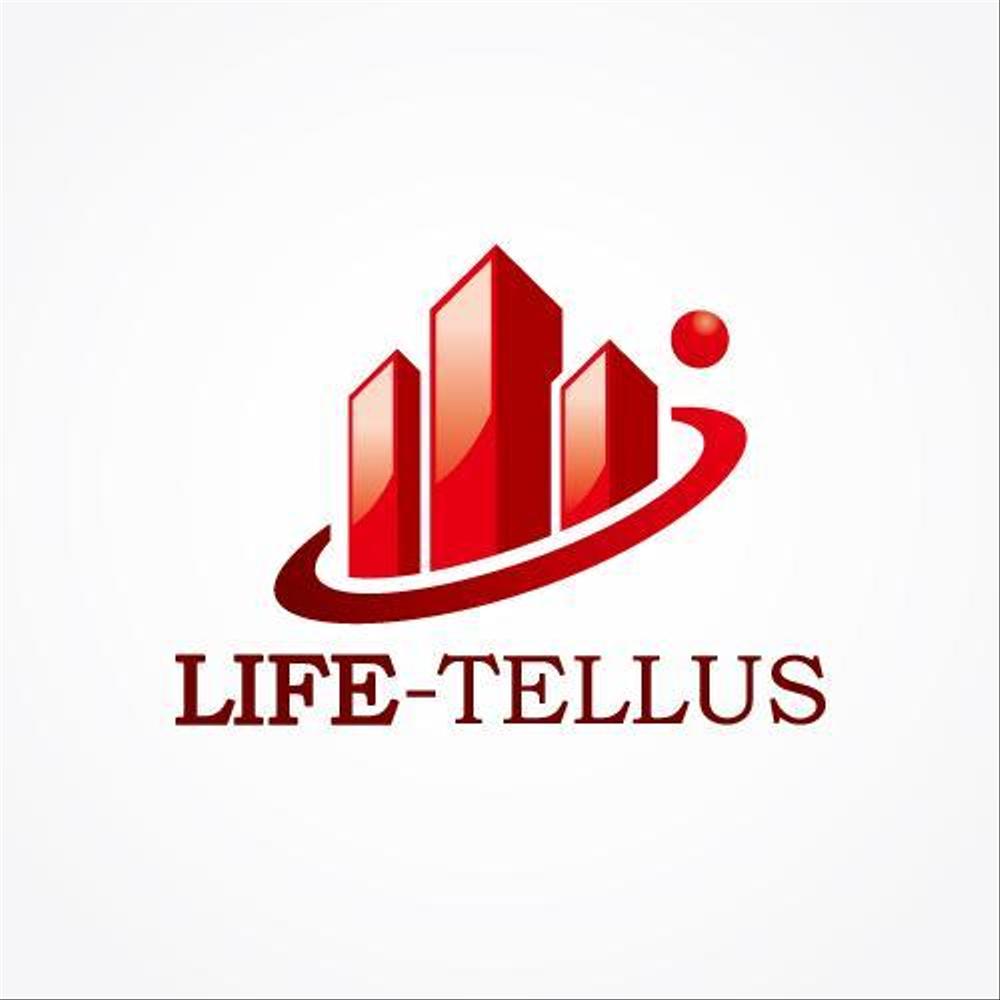 「LIFE-TELLUS」のロゴ作成