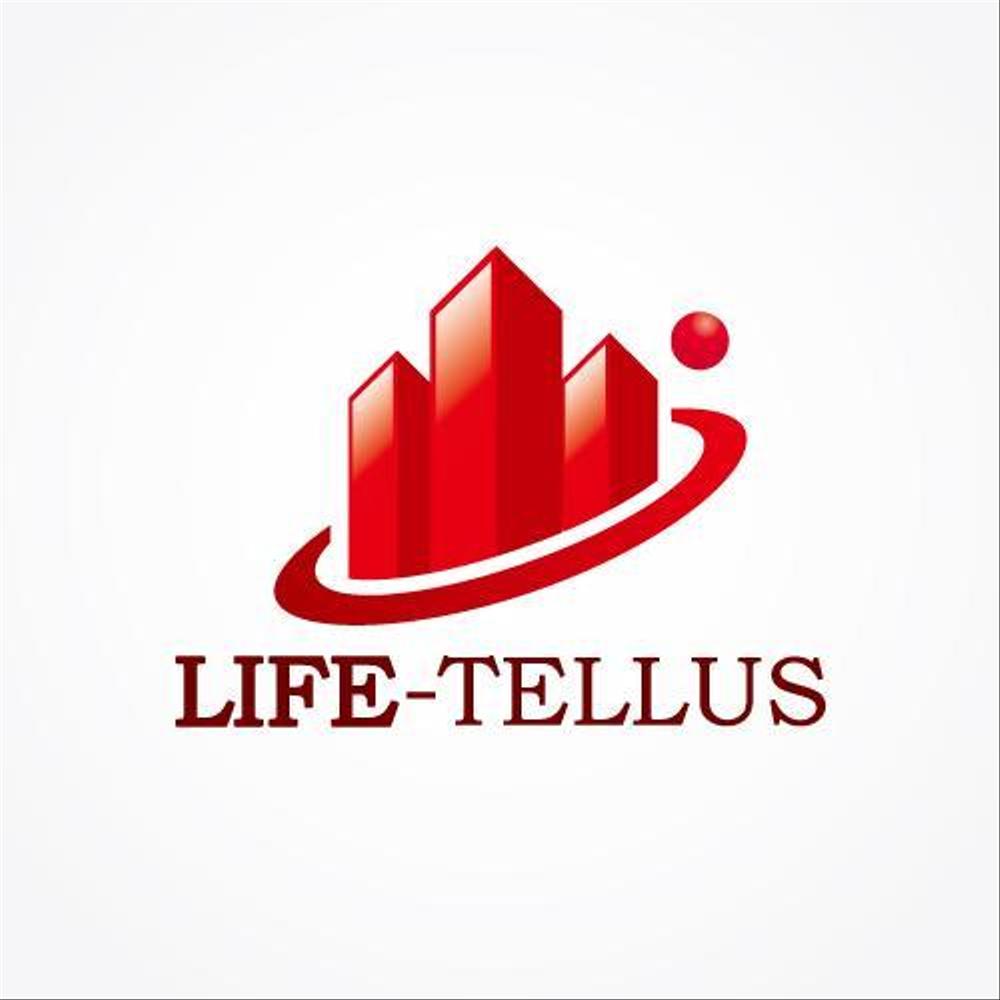 「LIFE-TELLUS」のロゴ作成