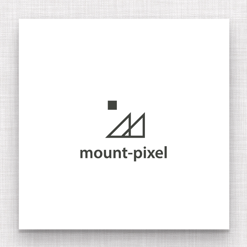 「mount pixel」のロゴ　