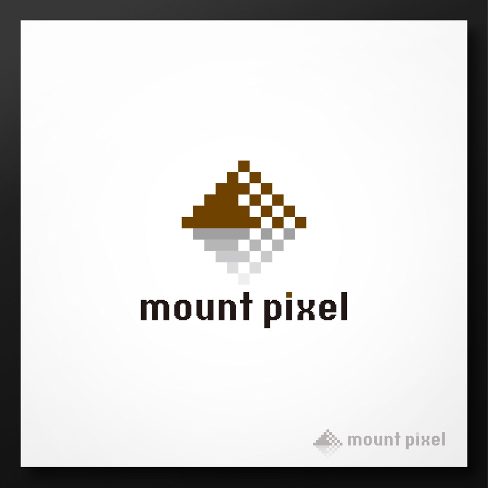 「mount pixel」のロゴ　