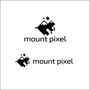 queuecat (queuecat)さんの「mount pixel」のロゴ　への提案