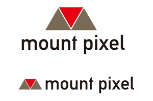 田中　威 (dd51)さんの「mount pixel」のロゴ　への提案