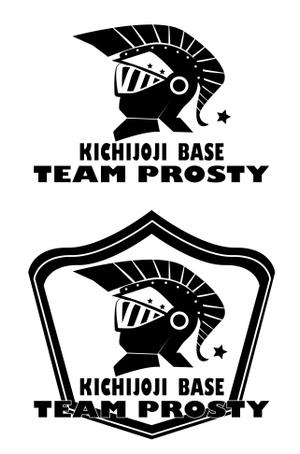 a_asaさんの「TEAM　PROSTY　　と　　　KICHIJOJI　 BASE」のロゴ作成への提案