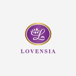 イエロウ (IERO-U)さんの「Lovensia - ラベンシア -」のロゴ作成への提案