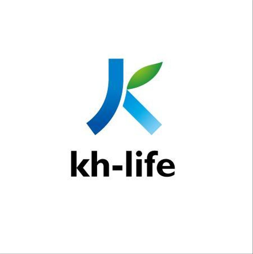 「kh-life」のロゴ作成