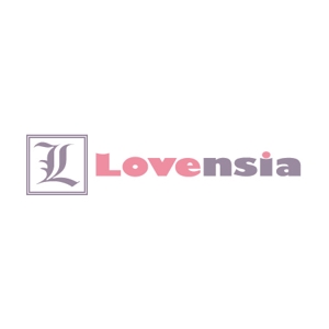 うぇぶ (designatom)さんの「Lovensia - ラベンシア -」のロゴ作成への提案