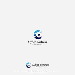 Karma Design Works (Karma_228)さんのITセキュリティ会社「Cyber Fortress」のロゴを募集への提案
