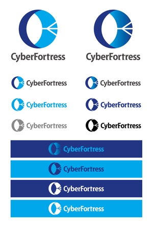 s m d s (smds)さんのITセキュリティ会社「Cyber Fortress」のロゴを募集への提案