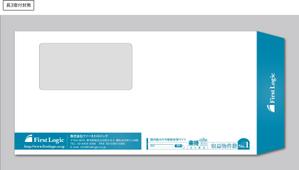 f-akiさんの会社封筒・クリアファイルのデザインを募集いたします。への提案