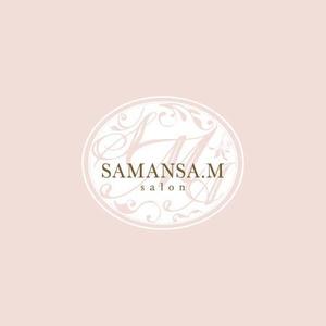 さんの「SAMANSA.M」のロゴ作成への提案