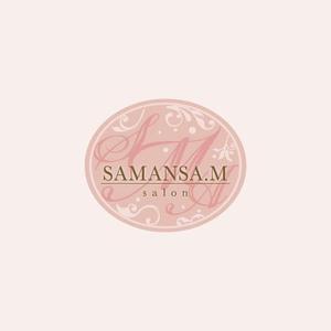 さんの「SAMANSA.M」のロゴ作成への提案