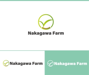 動画サムネ職人 (web-pro100)さんの農園「ナカガワファーム」のロゴへの提案