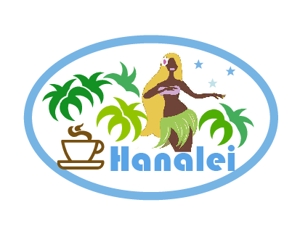 GOROSOME (RYOQUVO)さんのハワイアンカフェ＆バー　『ハナレイ』のロゴへの提案