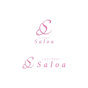 Yolozu (Yolozu)さんのトリミングサロン　「Saloa」のロゴ　（対象動物はほとんどが犬です）への提案