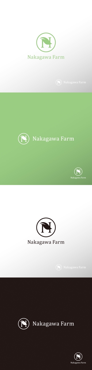 doremi (doremidesign)さんの農園「ナカガワファーム」のロゴへの提案