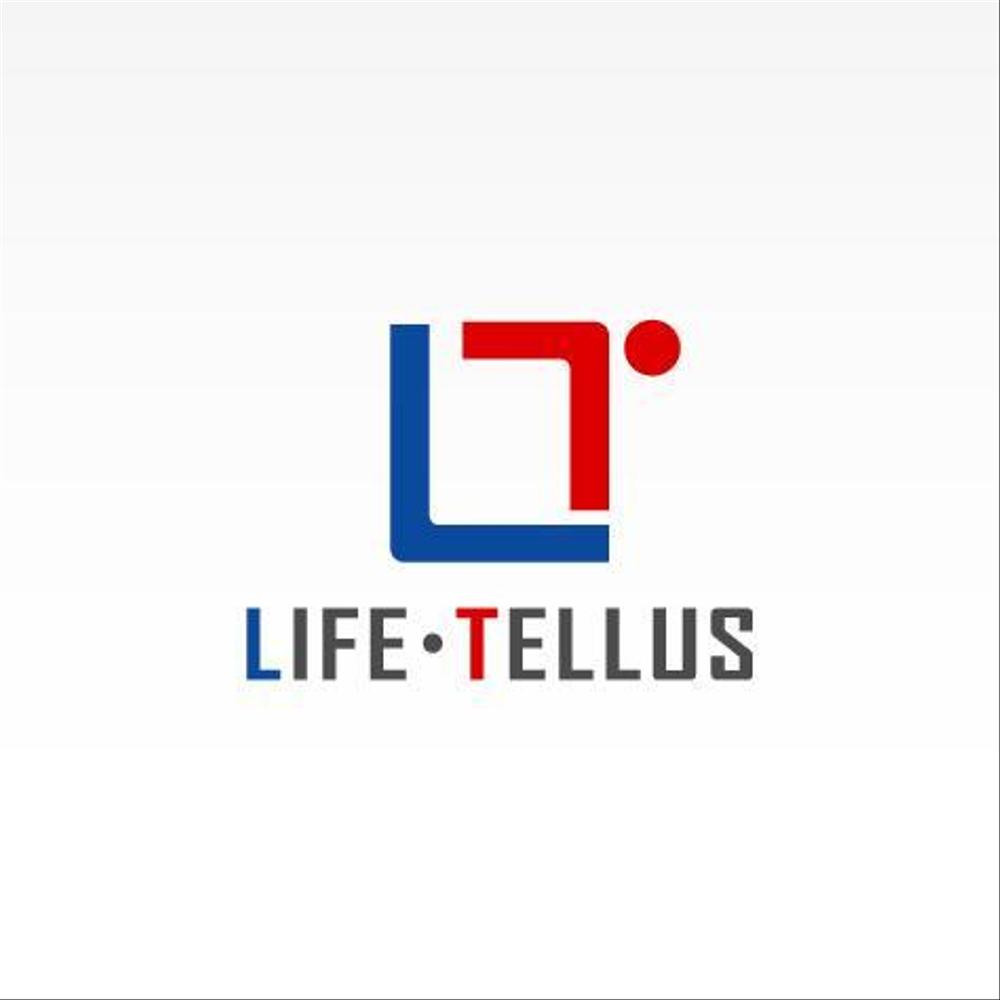 「LIFE-TELLUS」のロゴ作成