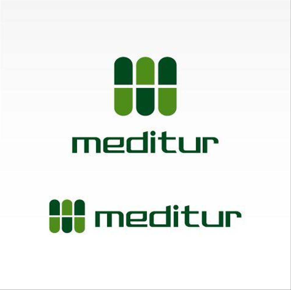 医療情報サービス会社「meditur」のロゴ作成