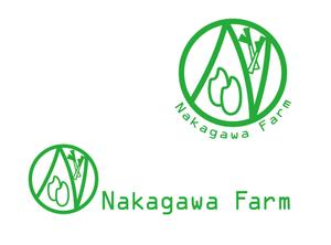 草壁　聖 (dspec)さんの農園「ナカガワファーム」のロゴへの提案