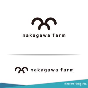 Innocent public tree (nekosu)さんの農園「ナカガワファーム」のロゴへの提案