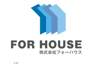 arc design (kanmai)さんの「株式会社フォーハウス」のロゴ作成への提案