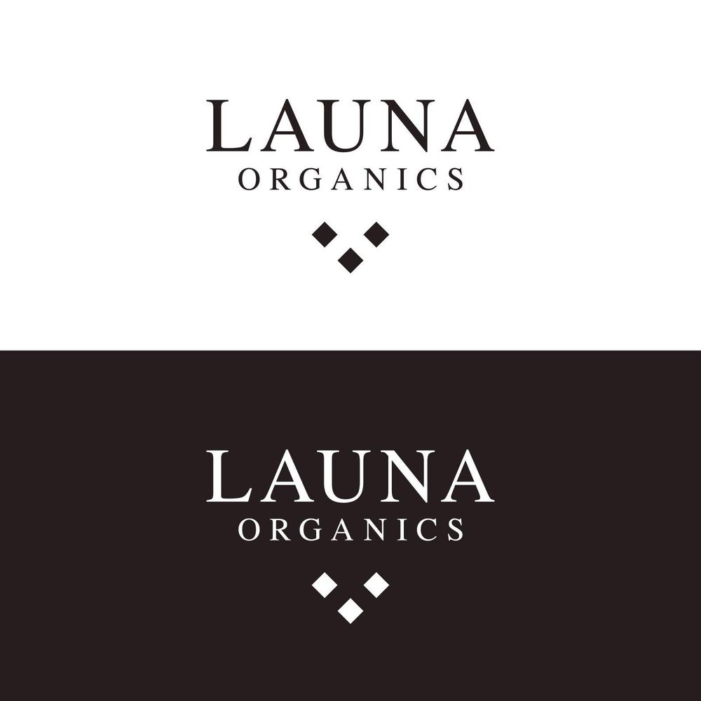 オーガニック化粧品「LAUNA ORGANICS」のロゴ制作